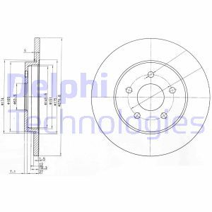 BG3663C  Piduriketas DELPHI 