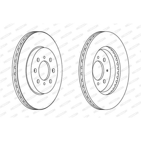 DDF1610C Piduriketas FERODO