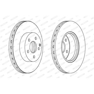 DDF1690C  Piduriketas FERODO 