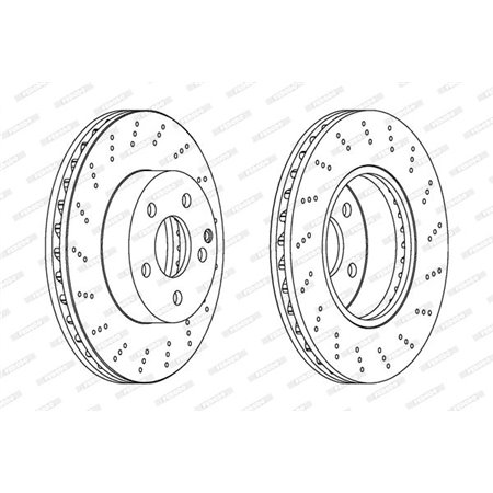 DDF1693C Piduriketas FERODO