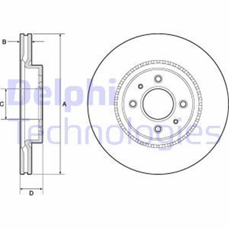 BG4743C Piduriketas DELPHI