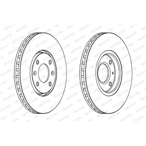 DDF841C  Piduriketas FERODO 