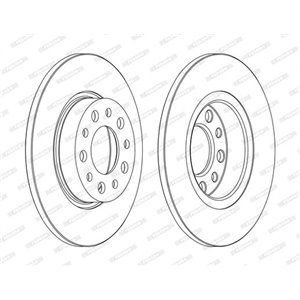 DDF1450C  Piduriketas FERODO 