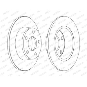 DDF1190C  Piduriketas FERODO 