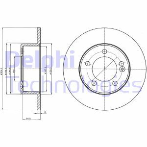 BG4321  Piduriketas DELPHI 