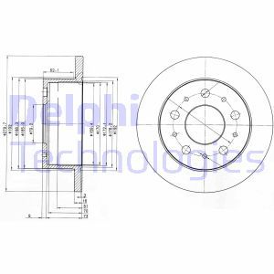 BG3923  Piduriketas DELPHI 