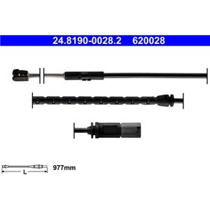 24.8190-0028.2 Varning kontakt, bromsbelägg slitage ATE - Top1autovaruosad