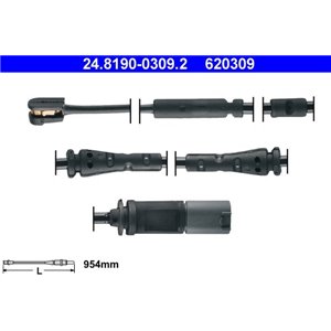24.8190-0309.2 Varoituskosketus, jarrupalojen kuluminen ATE - Top1autovaruosad