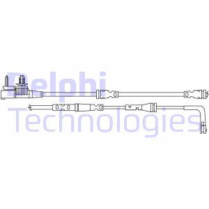 LZ0315  Kulumisandur  piduriklots DELPHI  - Top1autovaruosad