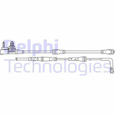 LZ0315 Сигнализатор, износ тормозных колодок DELPHI