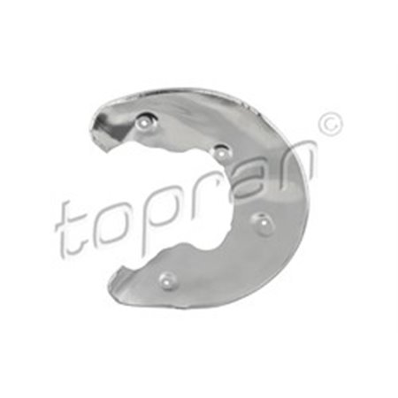 117 959 Отражатель, диск тормозного механизма TOPRAN