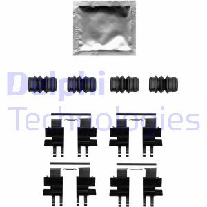 LX0695 Tillbehörssats, skivbromsbelägg DELPHI - Top1autovaruosad