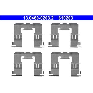 13.0460-0203.2  Brake pad fitting set ATE 