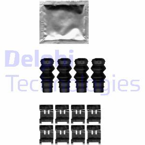 LX0631 Accessory Kit, disc brake pad DELPHI - Top1autovaruosad