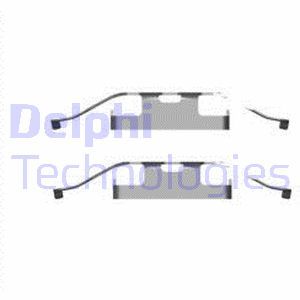 LX0596 Accessory Kit, disc brake pad DELPHI - Top1autovaruosad