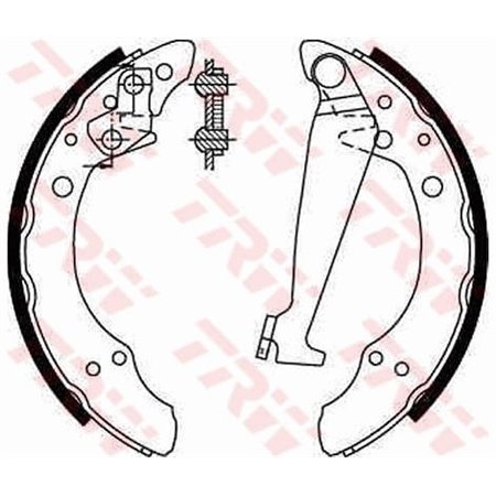 GS8526 Brake Shoe Set TRW