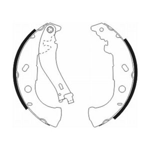 C0F015ABE  Brake shoe ABE 