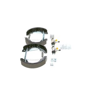 0 204 114 546  Brake drum set (shoe, cylinder, springs) BOSCH 