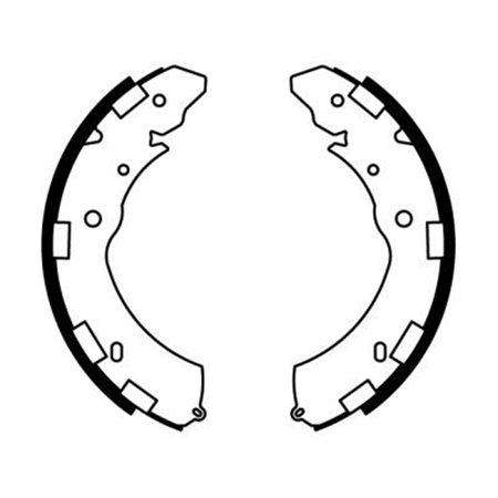 C05060ABE Brake Shoe Set ABE