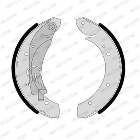 FSB567 Brake Shoe Set FERODO