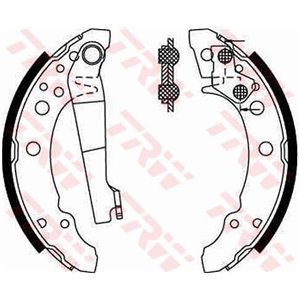 GS8166 Bromssko Set TRW - Top1autovaruosad