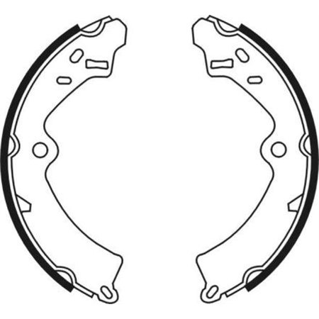 C08006ABE Brake Shoe Set ABE