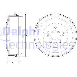 BF558  Piduritrummel DELPHI 