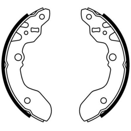 C08015ABE Brake Shoe Set ABE