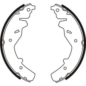 C00307ABE Brake Shoe Set ABE - Top1autovaruosad