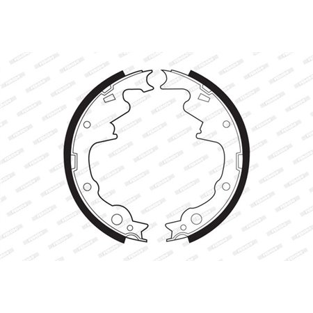 FSB466 Brake Shoe Set FERODO