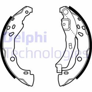 LS1929 Jarrukenkäsarja, seisontajarru DELPHI - Top1autovaruosad