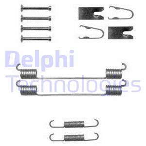 LY1369 Комплектующие, тормозная колодка DELPHI - Top1autovaruosad