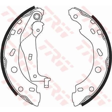 GS8685 Brake Shoe Set TRW