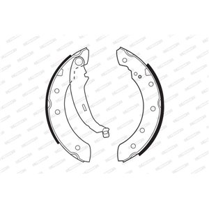 FSB519  Brake shoe FERODO 