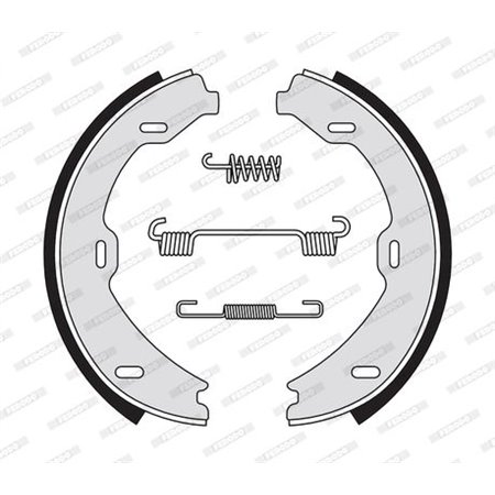 FSB4307 Bromssko Set FERODO