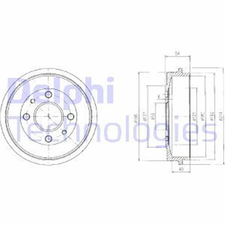 BF200 Piduritrummel DELPHI