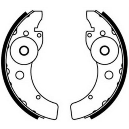 C00100ABE Brake Shoe Set ABE