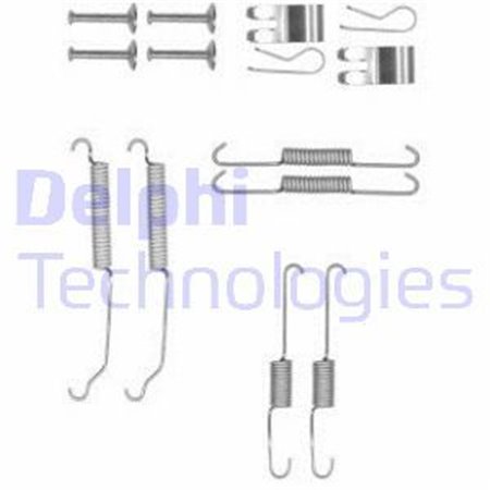 LY1368 Accessory Kit, brake shoes DELPHI