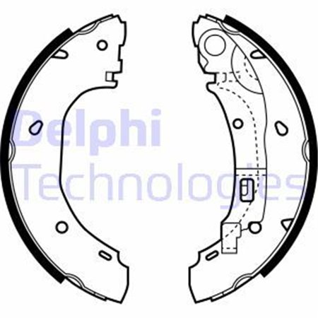 LS1925 Bromssko Set DELPHI