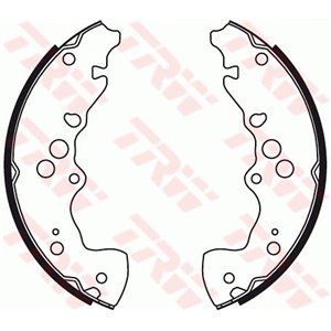 GS8773 Brake Shoe Set TRW - Top1autovaruosad