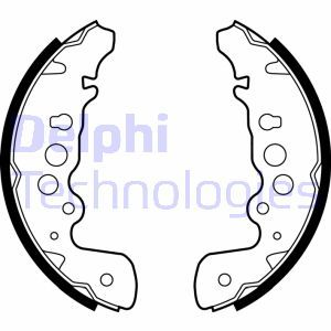 LS1882 Комплект тормозных колодок DELPHI - Top1autovaruosad