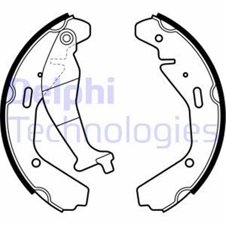 LS1990 Piduriklotside komplekt DELPHI