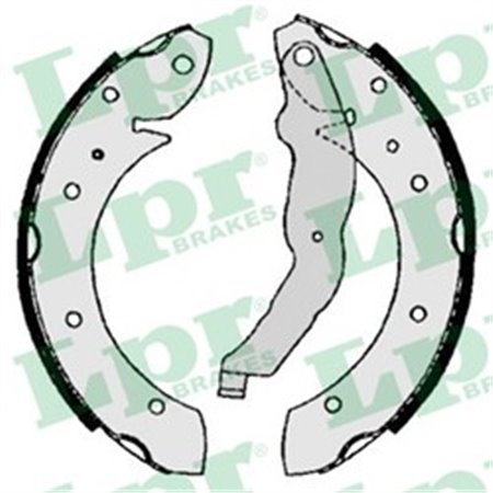 06860 Brake Shoe Set LPR