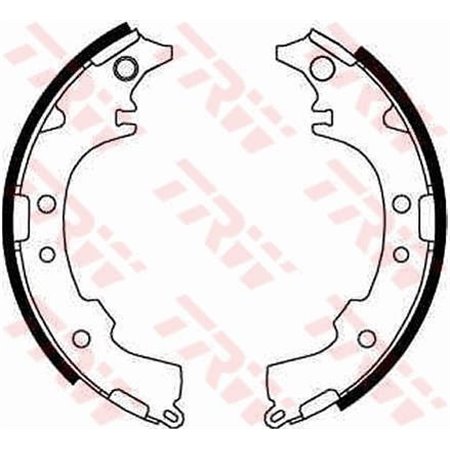 GS8652 Brake Shoe Set TRW