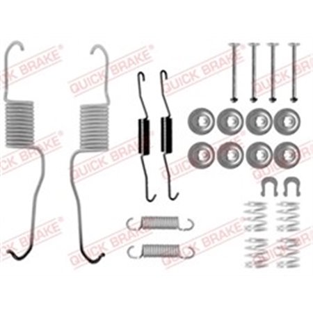 105-0886 Accessory Kit, brake shoes QUICK BRAKE