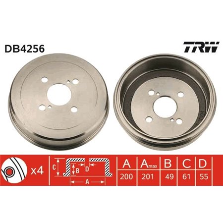 DB4256 Bromstrumma TRW