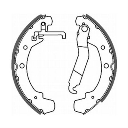 C0W005ABE Brake Shoe Set ABE