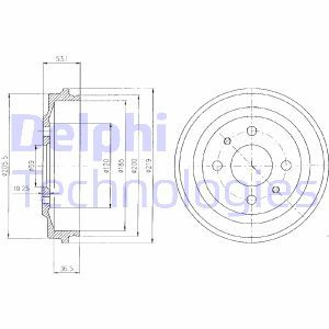 BF136  Piduritrummel DELPHI 