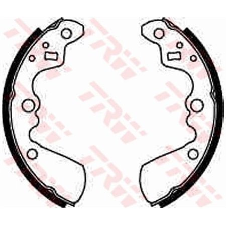 GS8597 Brake Shoe Set TRW