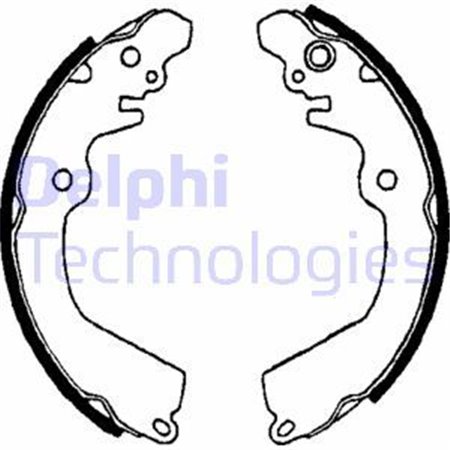 LS1643 Piduriklotside komplekt DELPHI